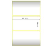 ROLLO ETIQUETAS ZEBRA Z-SLCT 2000T 102X51MM 1370 ETIQUETAS/ROLLO