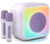 Big Ben Partybtkml Altavoz Karaoke Bluetooth con 2 Micrófonos Inalámbricos