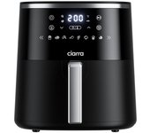 Freidora de aire Ciarra AWBAF1A 5L 1500W 8 programas pantalla táctil negro