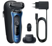 Braun Series 6 61-B1200s Afeitadora Seco/Mojado + Funda de Viaje + 1 Accesorio
