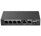 Switch Gigabit Ruijie RG-ES206GS-P 6 Puertos PoE Gestionable Cloud L2 Rack
