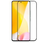 Cool Protector Pantalla Cristal Templado Full 3D Negro para Xiaomi 12 Lite