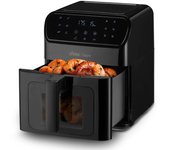 Ufesa Talent Freidora de Aire Digital con Ventana y Luz Interior 6.5L Negra