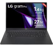LG gram Pro 17Z90SP-E Intel Evo Core Ultra 7 155H/32GB/1TB SSD/RTX 3050/17"