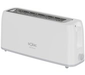 Tostador Solac Buon Giorno 800W Blanco ranura larga 6 niveles autocentrado