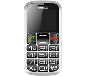 Teléfono MaxCom MM461 BB 1.8″ Bluetooth Radio FM Batería 600 mAh Negro/Plata