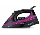 Plancha vapor-seco Solac PV2114 Suela cerámica 2600W 140g/min Autolimpieza