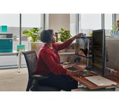 Auriculares Poly con cable USB-C y Jack, micrófono boom y control de llamadas