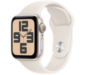Apple Watch SE GPS 40mm Caja de Aluminio Blanco Estrella con Correa Deportiva Blanco Estrella M/L