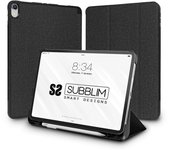 Funda SUBBLIM Shock Case CST-5SC315 para iPad 10,9" 10ª Gen Negra Full SmartCover Apple Pencil Slot