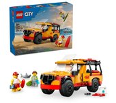 Lego City Furgoneta de Rescate del Socorrista, Furgoneta y Tiburón de Juguete para Niños de 6+ Años