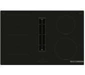 Placa de inducción Bosch PVS811B16E Serie 4 80cm CombiInducción 7400W TouchSelect Negro