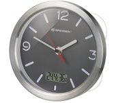 Bresser MyTime Estación Meteorológica de Pared Gris