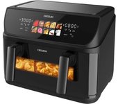Cecotec Cecofry&Grill Duoheat 10000 Freidora de Aire con Doble Resistencia 10 litros y 2800W Negra