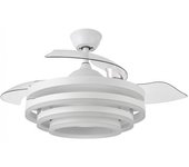 Ventilador led con aspas plegables kai cct (72w)