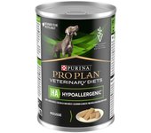 12 x 400 gr Comida húmeda mousse para perros HA Hypoallergenic Pro Plan Veterinary Diets
