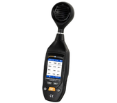 PCE Instruments  Medidor de CO y CO2 con memoria para 5000 series de valores / Medición de temperatura y humedad del aire / Exportación de datos en formato *.csv / Rango CO: 0 ... 1000 ppm / Rango CO2 : 0 ... 9999 ppm /  Rosca de 1/4"  PCE-COG 10