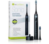 Beconfident Cepillo de dientes eléctrico blanqueador Sonic #negro/oro rosa
