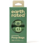 Earth Rated Rollos Bolsa mascota recambio #sin perfume 8 x