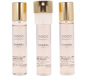 Chanel Coco Mademoiselle eau de parfum vaporizador twist & spray refills 3 x 7 ml