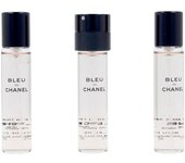 Chanel Bleu Parfum eau de parfum vaporizador twist & spray 3 x 20 ml