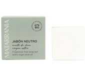 Matarrania Neutro mousse de jabón bio sin perfume 120 gr