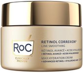 Roc Retinol Correxion Line Smoothing crema hidratación máxima 50 ml