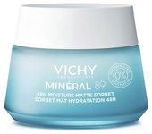 Vichy Laboratoires Minéral 89 gel sorbete mate hidratante 48H con ácido hialurónico 50 ml