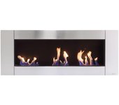 Purline Zeus Biochimenea Mural Hasta 6kW Acero Inoxidable