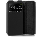 Cool Funda Flip Cover Liso Negro para Xiaomi Redmi Note 12 5G/Poco X5 5G