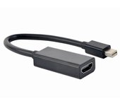 Gembird A-MDPM-HDMIF-02 Adaptador de Mini DisplayPort a HDMI Negro