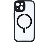 Funda Bumper Compatible Con Magsafe Con Cubre Cámara Para Iphone 15 Plus