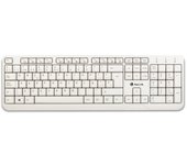 NGS Spike Teclado USB Multimedia Plug & Play 1.4m Qwerty Español Blanco