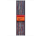 Apple Correa Loop Nike Sport Azul/Roja 42mm Talla Única