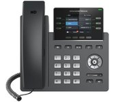 Teléfono IP Grandstream GRP2613 Negro 4 Líneas Pantalla 2.4″ 2000 Entradas