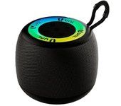Altavoces Uni Mini portátil Bluetooth v5.3 5W USB C 1200mAh FM y LED 360º