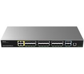 Switch Grandstream GWN7831 24 Puertos Gigabit Layer 3 PoE Seguridad Rack
