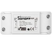 Relay domótico Sonoff RFR2 Wi-Fi RF 433MHz control remoto, integración Alexa, Google Home