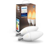 Philips Hue White Ambiance Pack x2 Bombillas LED 5.2W E14 Blanco Cálido a Frío