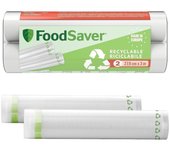 FoodSaver FSRE2802X-01 Pack de 2 Rollos para Envasar al Vacío 27.9cm x 3m