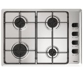 Teka HLX 540 Placa de Gas 4 Zonas 60cm Acero Inoxidable