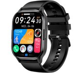 Cool Delta Reloj Smartwatch (AMOLED, Llamadas, Salud, Deporte) Silicona Negro