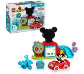Lego Duplo Disney Casa y Coche de Mickey Mouse, Juguete Montessori +2 Años