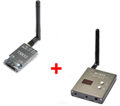 Eachine TS832 Boscam 5.8G 48CH 600mW 7.4-16V Transmisor inalámbrico con receptor AV inalámbrico RC832 de 5.8G 48CH para