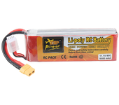 ZOP Power 11.1V 5000mAh 60C 3S Batería de Lipo con conector XT60 para RC Quadcopter Car