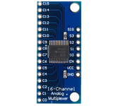 Electrónica inteligente CD74HC4067 Módulo de placa de multiplexor analógico digital de 16 canales