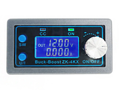 Conversor elevador ZK-4KX CNC DC DC Buck Boost CV CC 0.5-30V 4A Módulo de alimentación regulado ajustable para carga de