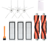 10 piezas de repuesto para XIAOMI Roborock S6 S5 E35 E2 piezas de repuesto para aspiradoras accesorios 3*5-arm Cepillos