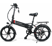 [EU Directo] SAMEBIKE 20LVXD30 10.4AH 48V 350W Bicicleta Eléctrica 20 pulgadas E-bike Rango de 80km Sistema de Doble Fre