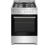 Vitrokitchen PF6060IN Cocina a Gas Natural 4 Fuegos 60x60cm Acero Inoxidable